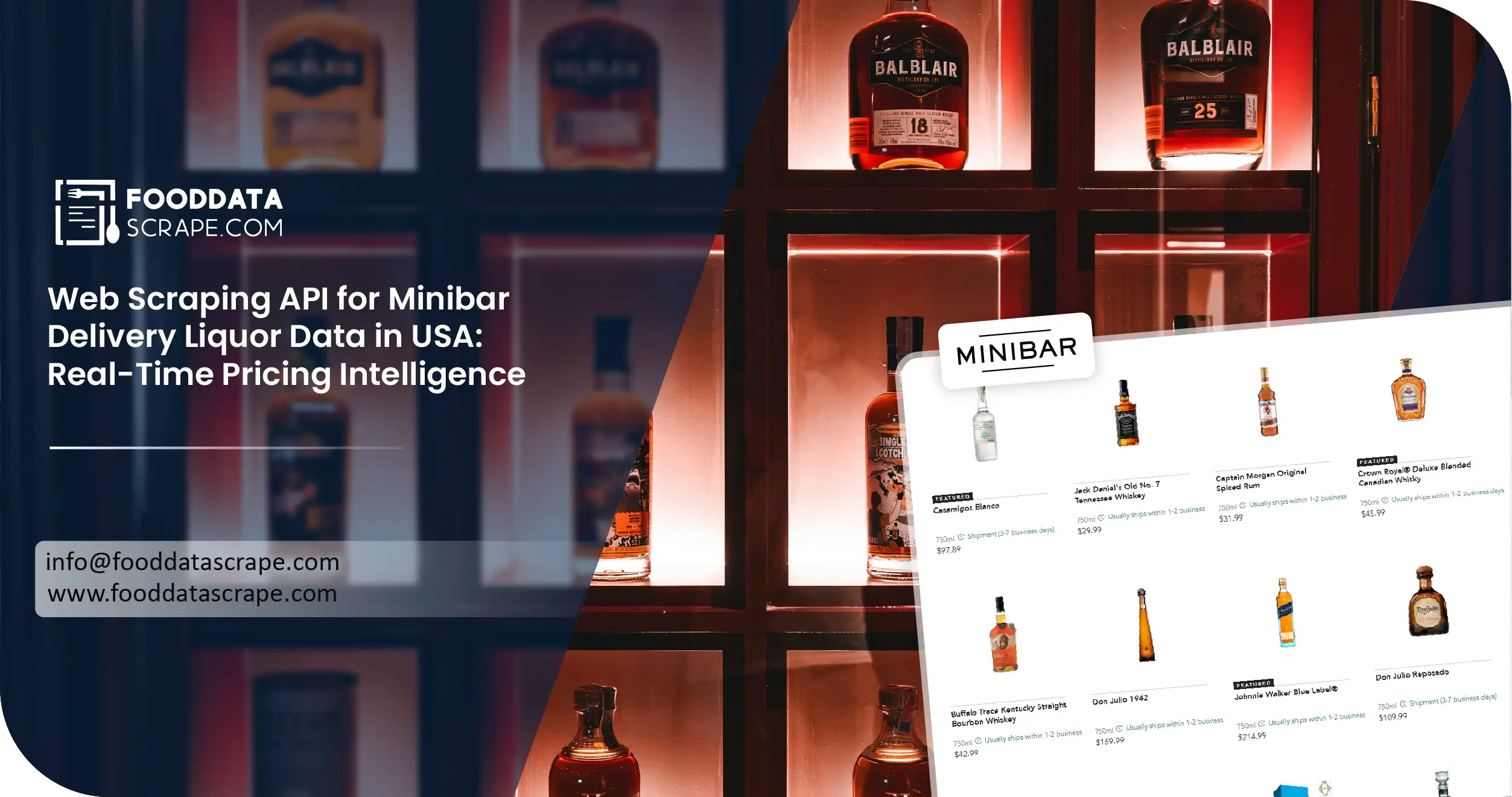 Minibar Delivery Liquor Data USA